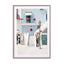 The Blue House On Procida Island Ii Wall Art - Drawdeck