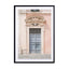 Pastel Color Door In Rome Wall Art - Drawdeck
