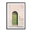 Italian Green Door Wall Art - Drawdeck