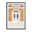 Front Door In Cascais Wall Art - Drawdeck