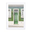 The Green House In Tavira Wall Art - Drawdeck