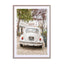 White Oldtimer In Cascais Wall Art - Drawdeck