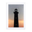 the perfect ocean view from the lighthouse Wall Art - Drawdeck