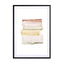 Watercolor brush strokes 1 Wall Art - Drawdeck