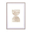 Beige watercolor shapes 8 Wall Art - Drawdeck