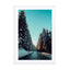 Curving Snowy Path Wall Art - Drawdeck