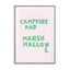 Campfire and Marshmallows 89 Wall Art - Drawdeck