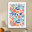 Bold Floral All Over Pattern - Drawdeck