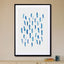 Brush Strokes Blue - Drawdeck
