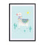 Sunshine Llama Wall Art - Drawdeck