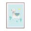 Sunshine Llama Wall Art - Drawdeck