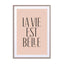 LA VIE EST BELLE Wall Art - Drawdeck