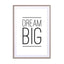 Dream Big Wall Art - Drawdeck