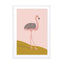 Flamingo Wall Art - Drawdeck