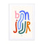 Bonjour Wall Art - Drawdeck