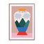 Vase Les Alpes Wall Art - Drawdeck