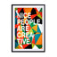 Nice People Are Creative Wall Art - Drawdeck