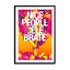 Nice People Celebrate Wall Art - Drawdeck