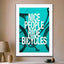 Nice People Ride Bicycles - Drawdeck