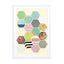 Florals And Stripes Wall Art - Drawdeck
