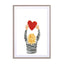 Fang Das Herz 2 Wall Art - Drawdeck