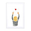 Fang Das Herz Wall Art - Drawdeck