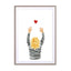 Fang Das Herz Wall Art - Drawdeck