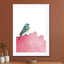 Bird On Pink - Drawdeck
