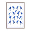 Blue Birds Wall Art - Drawdeck
