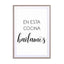 In This Kitchen We Dance (Spanish) Wall Art - Drawdeck