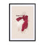 Ruby Abstract Brush 1 Wall Art - Drawdeck