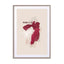 Ruby Abstract Brush 1 Wall Art - Drawdeck