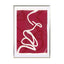 Ruby Abstract Face 1 - Drawdeck