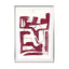 Ruby Abstract Face 7 - Drawdeck
