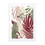 Ruby Abstract Flowers 1 Wall Art - Drawdeck