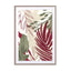 Ruby Abstract Flowers 1 Wall Art - Drawdeck