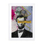 Public Figures Collection - Lincoln By Elo Wall Art - Drawdeck