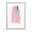 Pastel skirt Wall Art - Drawdeck