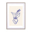 Pastel plant Wall Art - Drawdeck