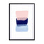 Three Colors Strokes Wall Art - Drawdeck