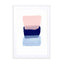 Three Colors Strokes Wall Art - Drawdeck