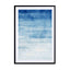 Abstract Blue Wall Art - Drawdeck