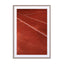 Lines On The Tennis Court Wall Art - Drawdeck