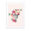 Flowers Girl I Wall Art - Drawdeck