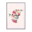 Flowers Girl I Wall Art - Drawdeck