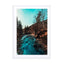 Idyllic River Through The Woods Wall Art - Drawdeck
