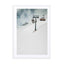 Riding The Lift In Winter Wall Art - Drawdeck