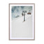 Riding The Lift In Winter Wall Art - Drawdeck