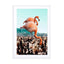 Flamingo Desert Wall Art - Drawdeck