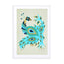 Peacock – Turquoise & Gold Wall Art - Drawdeck